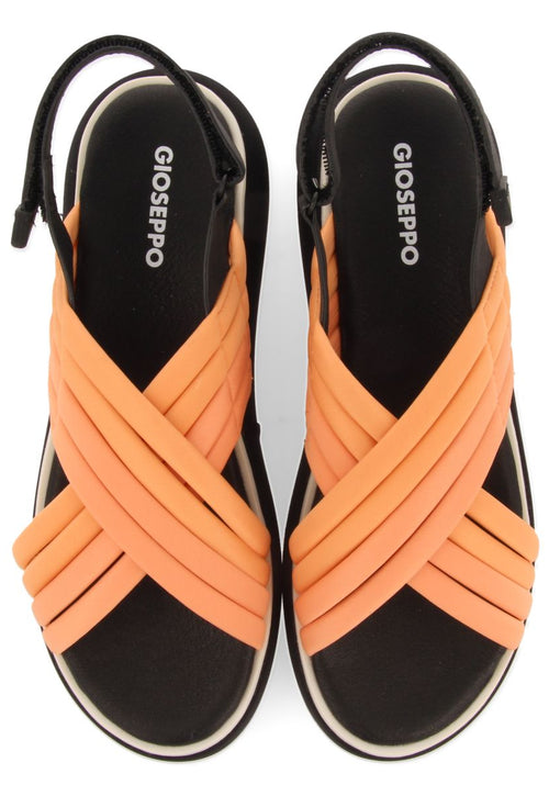 SANDALIAS DEPORTIVAS COLOR CORAL CON PLATAFORMA PARA MUJER BRYHER