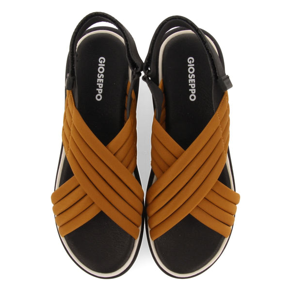 SPORTS SANDALS LEATHER COLOR WITH PLATFORM FOR WOMEN BRYHER