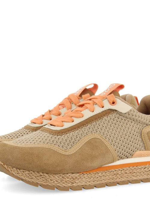 SNEAKERS BEIGE ESTILO MEDITERRÁNEO PARA MUJER RUKAJ