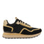 SNEAKERS NEGRAS ESTILO MEDITERRÁNEO PARA MUJER RUKAJ