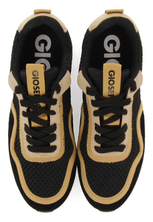 SNEAKERS NEGRAS ESTILO MEDITERRÁNEO PARA MUJER RUKAJ