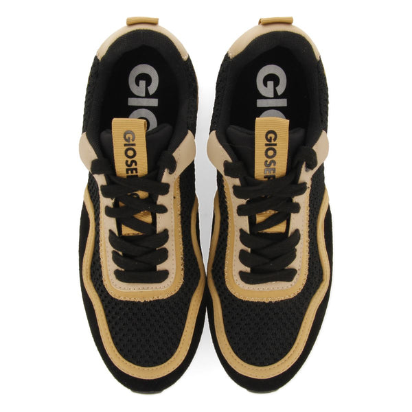 SNEAKERS NEGRAS ESTILO MEDITERRÁNEO PARA MUJER RUKAJ