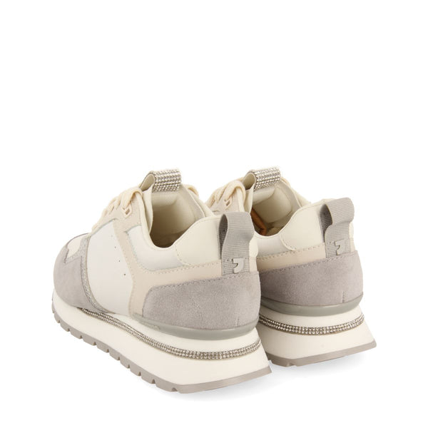 SNEAKERS OFF-WHITE CON DETALLE DE STRASS PARA MUJER ISPICA