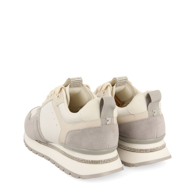 SNEAKERS OFF-WHITE CON DETALLE DE STRASS PARA MUJER ISPICA