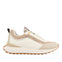 WHITE SNEAKERS WITH BEIGE DETAILS FOR WOMEN BALLAGAT