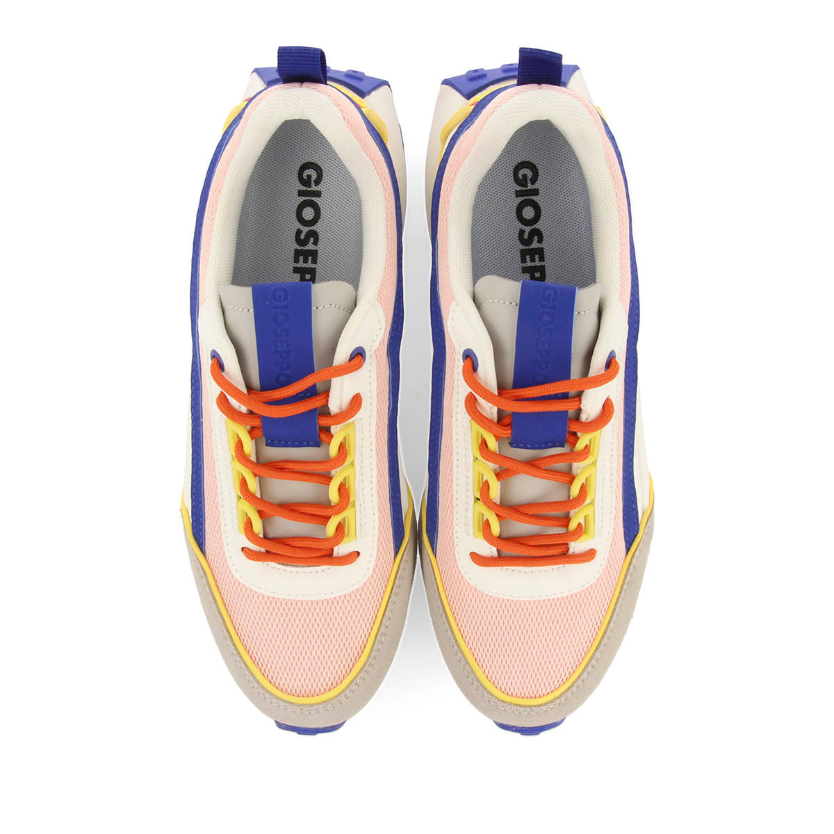 SCARPE DA GINNASTICA BIANCHE CON DETTAGLI MULTICOLOR PER DONNA BALLAGAT