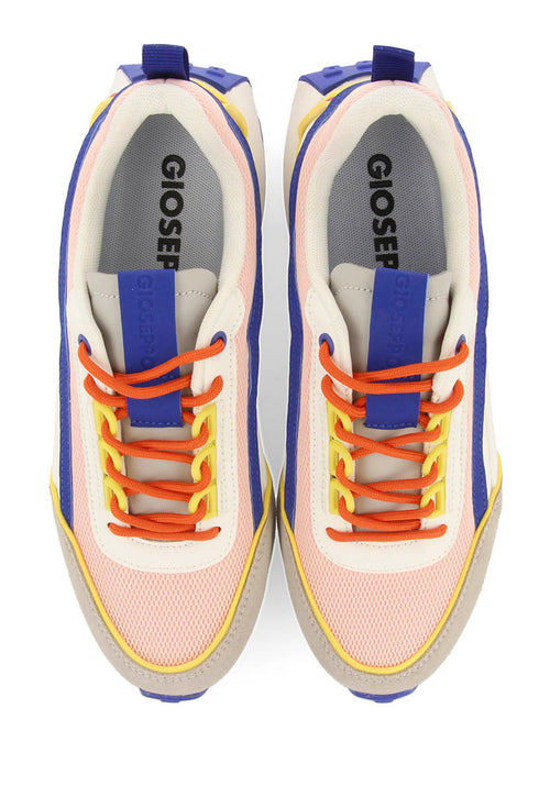 WHITE SNEAKERS WITH MULTICOLOR DETAILS FOR WOMEN BALLAGAT