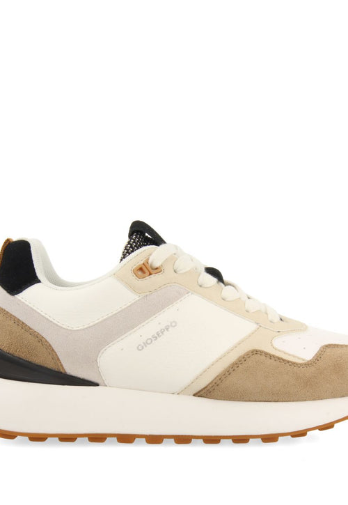 SNEAKERS OFF-WHITE DE PIEL DE INSPIRACIÓN RETRO PARA MUJER ELFERS