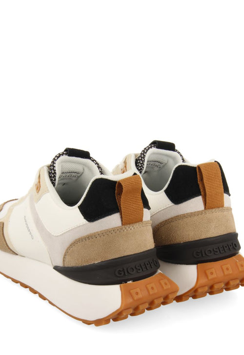 SNEAKERS OFF-WHITE DE PIEL DE INSPIRACIÓN RETRO PARA MUJER ELFERS