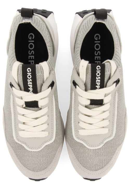 SNEAKERS PLATEADAS DE CORTE ELÁSTICO PARA MUJER FINIQ