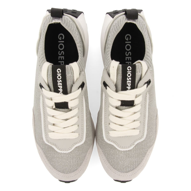 SCARPE DA GINNASTICA ARGENTATE CON TAGLIO ELASTICO PER DONNA FINIQ