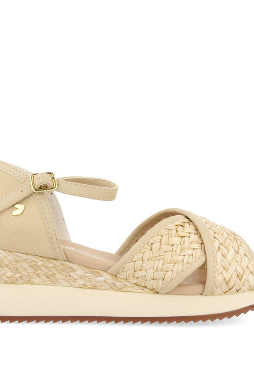 SANDALIAS DEPORTIVAS OFF-WHITE CON CUÑA PARA MUJER RINSEY