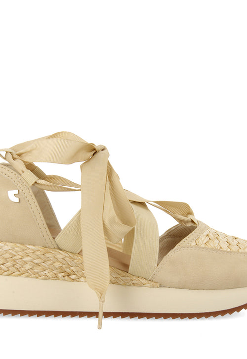 OFF-WHITE OPEN SNEAKERS WITH WEDGE FOR WOMEN SULIAC