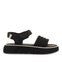 SANDALIAS DEPORTIVAS COLOR NEGRO CON PLATAFORMA PARA MUJER CHEVAL