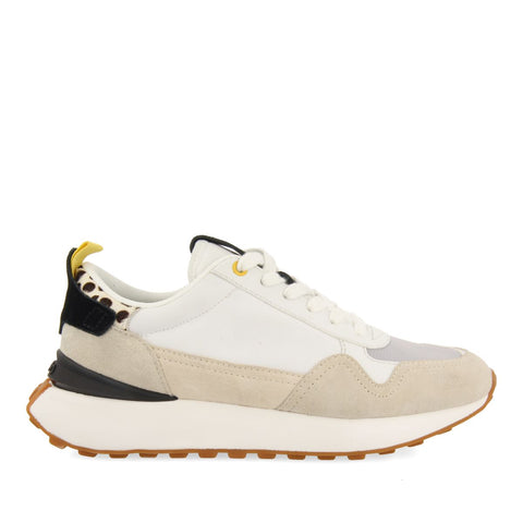 BASKETS OFF-WHITE AVEC DÉTAIL IMPRIMÉ ANIMAL POUR FEMME KERBY