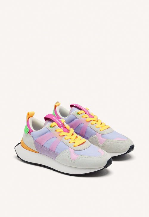 SNEAKERS MALVA CON DETALLES MULTICOLOR PARA MUJER ADAIR