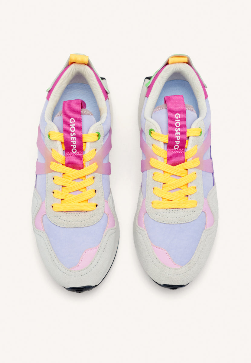 SNEAKERS MALVA CON DETALLES MULTICOLOR PARA MUJER ADAIR