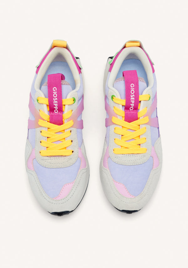 SNEAKERS MALVA CON DETALLES MULTICOLOR PARA MUJER ADAIR