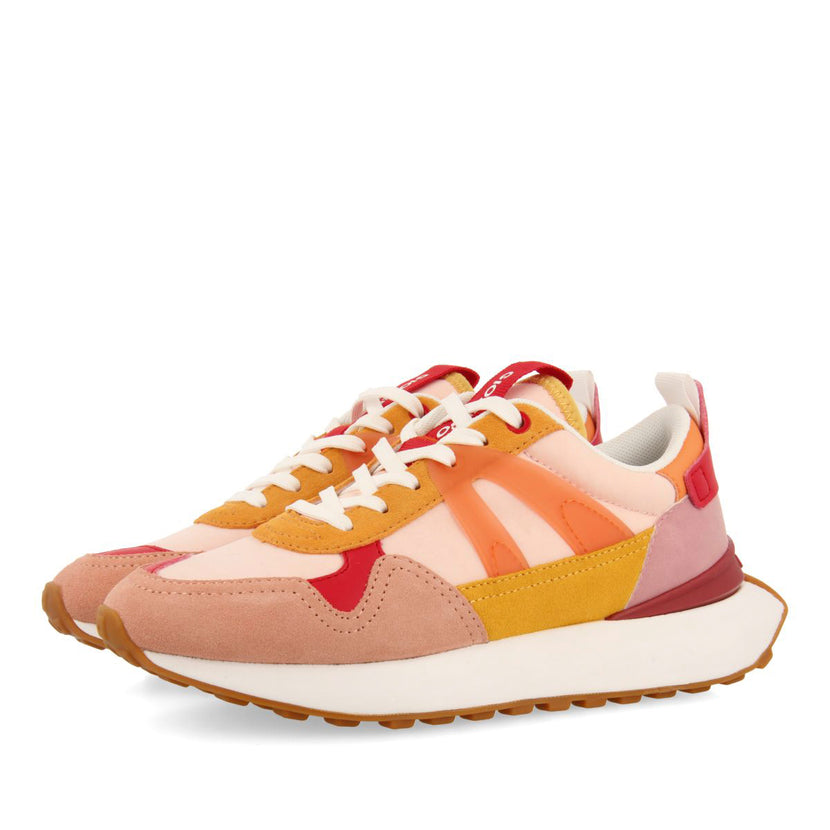 SNEAKERS ROSA CON DETALLES MULTICOLOR PARA MUJER ADAIR