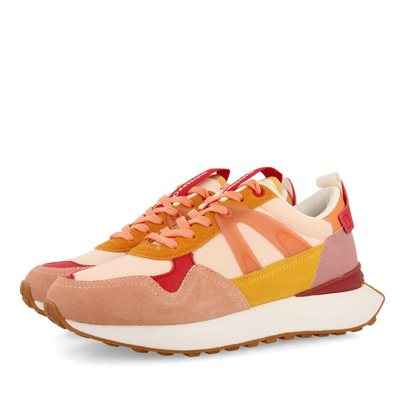 SNEAKERS ROSA CON DETALLES MULTICOLOR PARA MUJER ADAIR