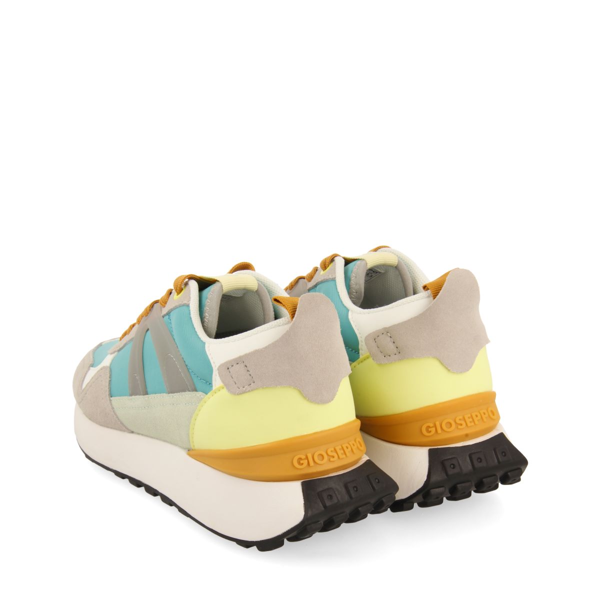 SNEAKERS TURQUESA CON DETALLES MULTICOLOR PARA MUJER ADAIR