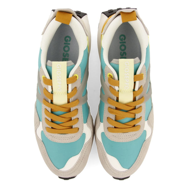 SNEAKERS TURQUESA CON DETALLES MULTICOLOR PARA MUJER ADAIR