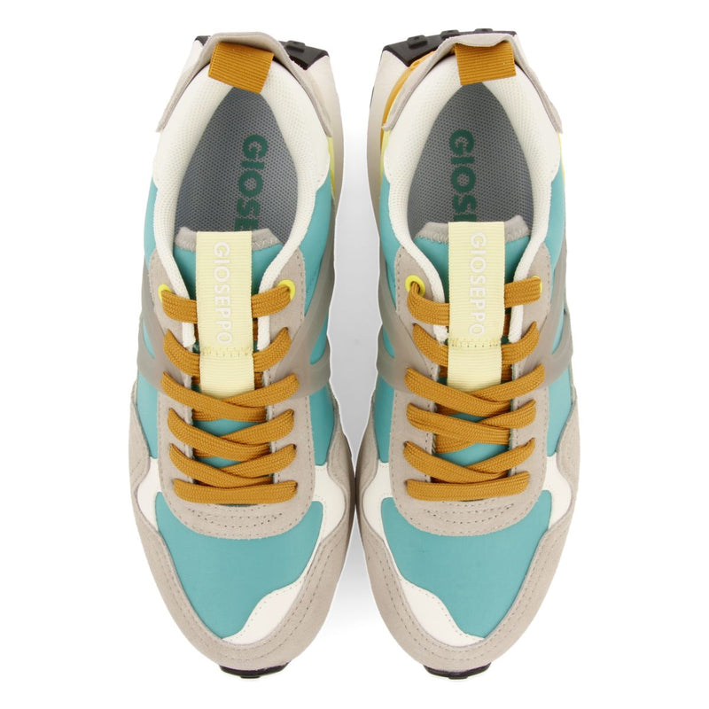 SNEAKERS TURQUESA CON DETALLES MULTICOLOR PARA MUJER ADAIR