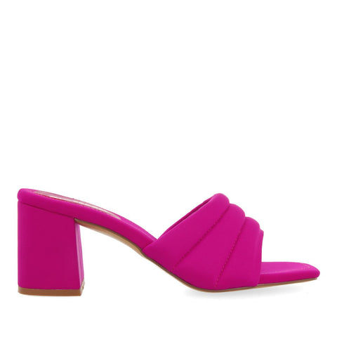 SANDALI FUCSIA CON TACCO SCARPE DA DONNA BUCODA