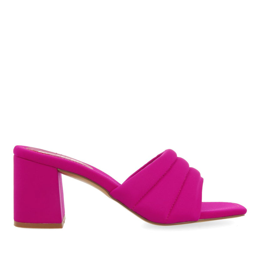 SANDALI FUCSIA CON TACCO SCARPE DA DONNA BUCODA