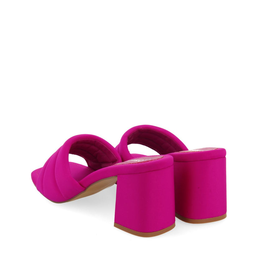 SANDALI FUCSIA CON TACCO SCARPE DA DONNA BUCODA