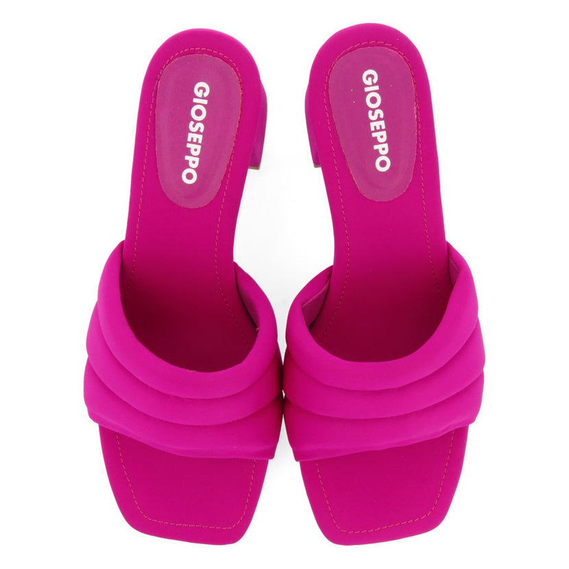SANDALI FUCSIA CON TACCO SCARPE DA DONNA BUCODA