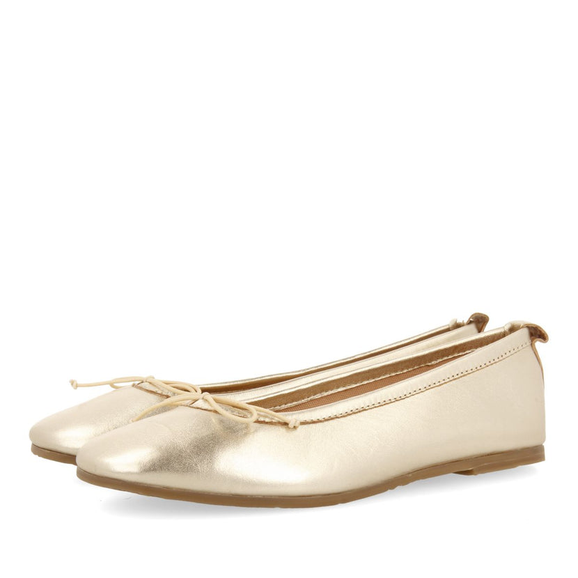 GOLDEN SKIN BALLERINAS WITH FANTASY INSOLE FOR GIRL AND BOY CHIPLEY