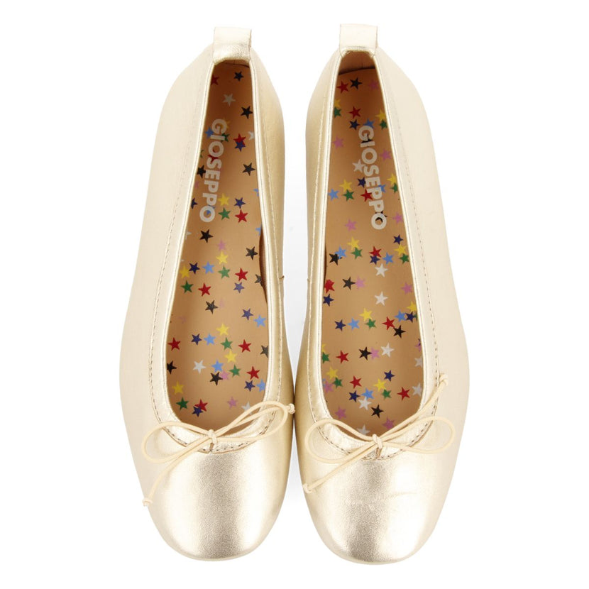 GOLDEN SKIN BALLERINAS WITH FANTASY INSOLE FOR GIRL AND BOY CHIPLEY