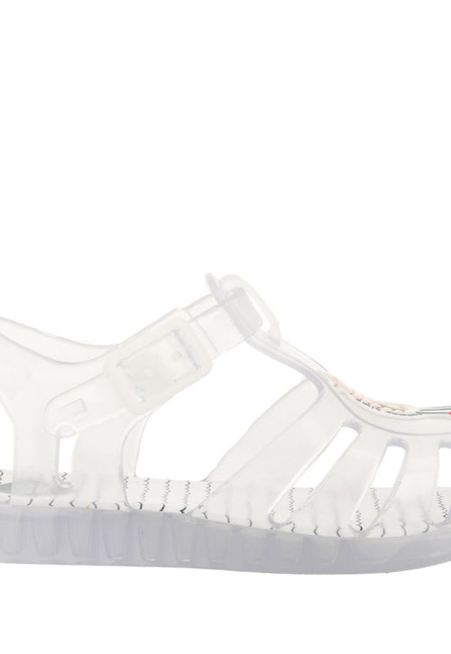 TRANSPARENT CRAB SHOES WITH SEAGULL PATCH FOR BABY MOSSET