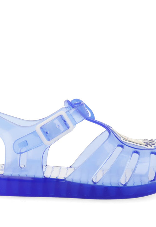 BLUE CRAB SHOES WITH SHARK PATCH FOR BABY KRUME