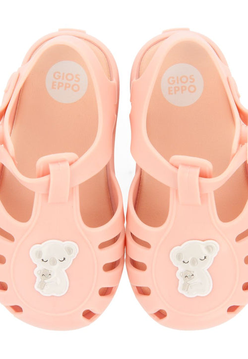 CANGREJERAS ROSAS CON PARCHE DE KOALA PARA BEBÉ MIRMANDE