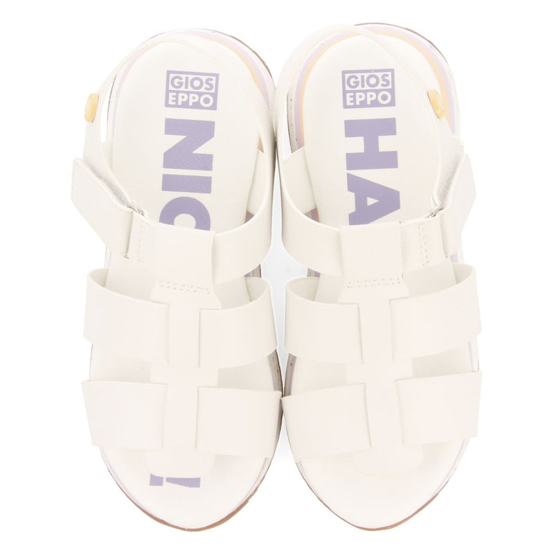 WHITE SPORTS SANDALS INSPIRED BY CANGREJERA FOR GIRL AND BOY KIBEREN