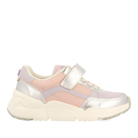 SNEAKERS LILAS CON DETALLES EN ROSA Y ACENTOS METALIZADOS PARA NIÑA Y NIÑO NASICE