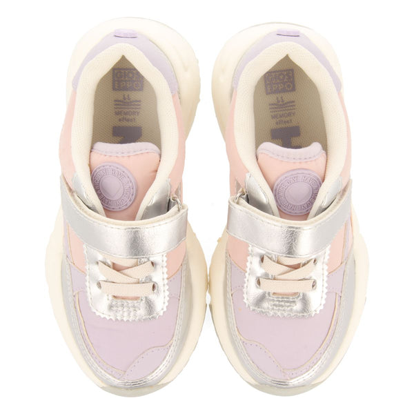 SNEAKERS LILAS CON DETALLES EN ROSA Y ACENTOS METALIZADOS PARA NIÑA Y NIÑO NASICE