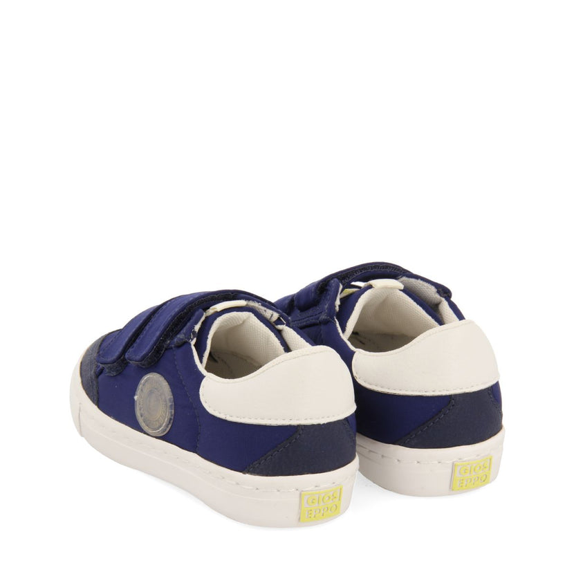 SNEAKERS COLOR AZUL MARINO CON ACENTOS DE COLOR PARA NIÑA Y NIÑO HEPPNER