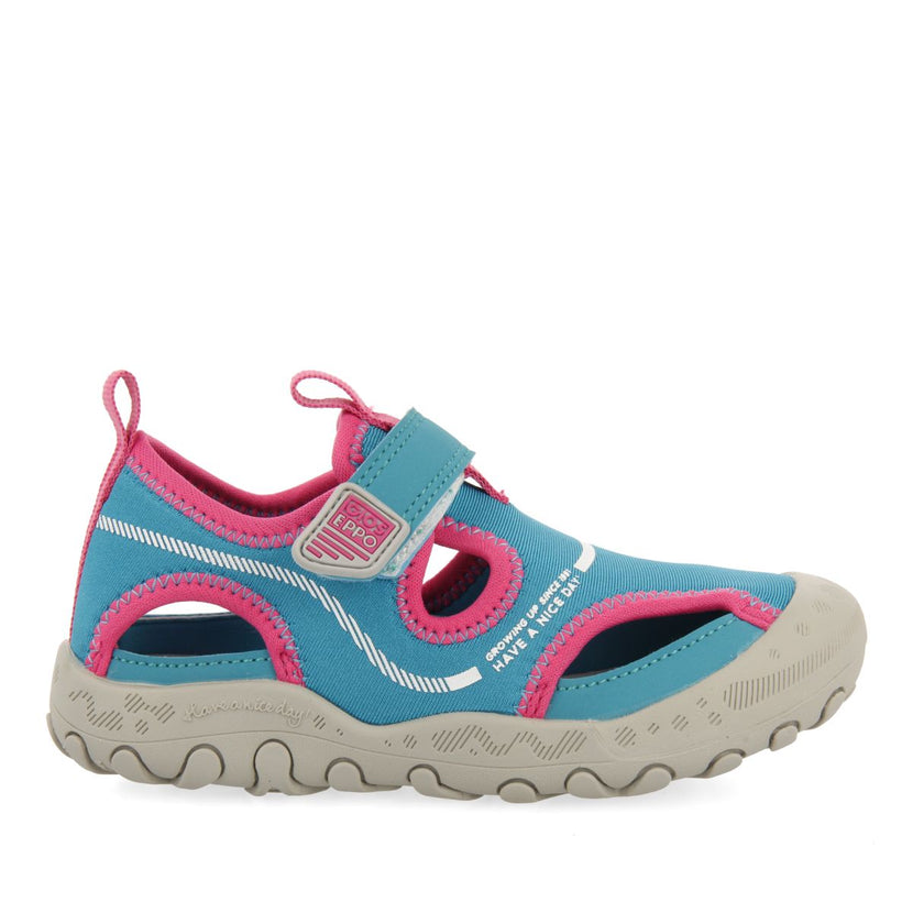 TONGS DE SPORT COULEUR AGUAMARINA STYLE CALIFORNIEN POUR FILLE ET GARÇON BRIXHAM