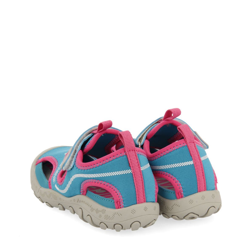 TONGS DE SPORT COULEUR AGUAMARINA STYLE CALIFORNIEN POUR GARÇON ET FILLE BRIXHAM