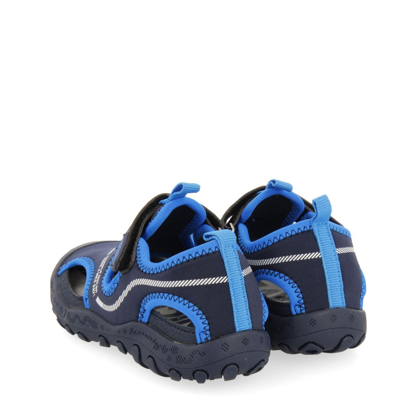 BLUE SPORTS FLIP-FLOPS CALIFORNIAN STYLE FOR BOYS AND GIRLS BRIXHAM