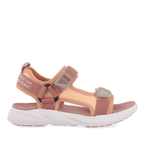 TONGS DE SPORT ROSES AVEC FERMETURES AJUSTABLES POUR FILLE ET GARÇON KASTELA