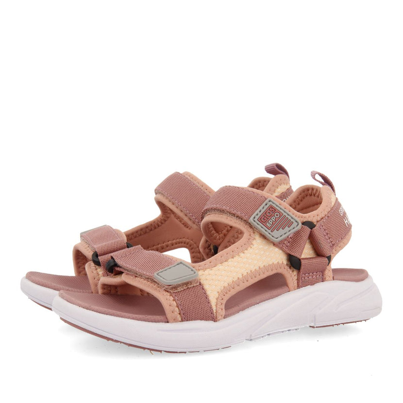 TONGS DE SPORT ROSES AVEC FERMETURES AJUSTABLES POUR FILLE ET GARÇON KASTELA