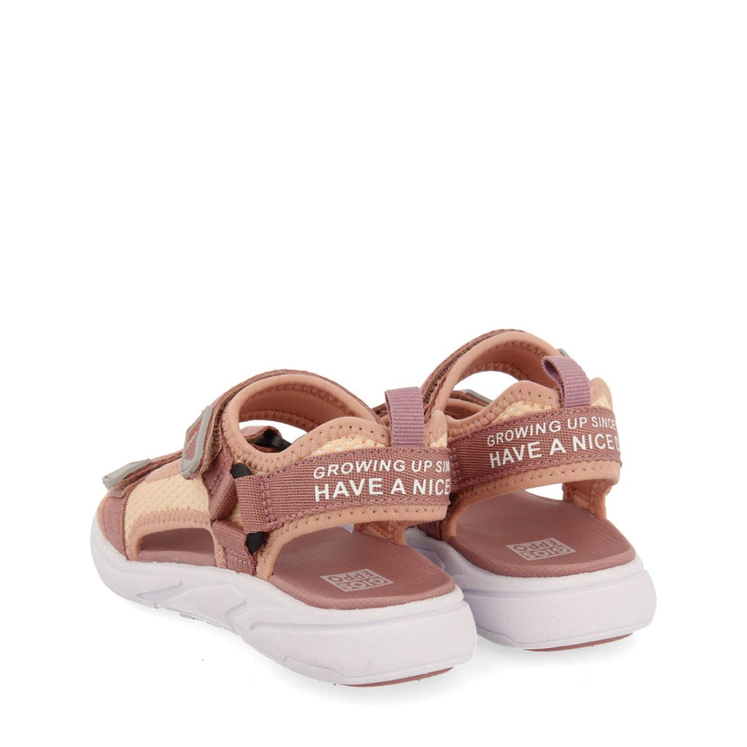 TONGS DE SPORT ROSES AVEC FERMETURES AJUSTABLES POUR FILLE ET GARÇON KASTELA