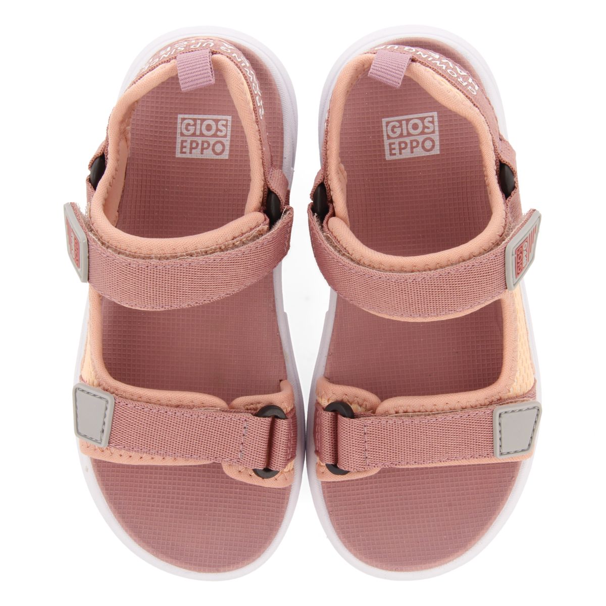 CHANCLAS DEPORTIVAS ROSAS CON CIERRES AJUSTABLES PARA NIÑA Y NIÑO KASTELA