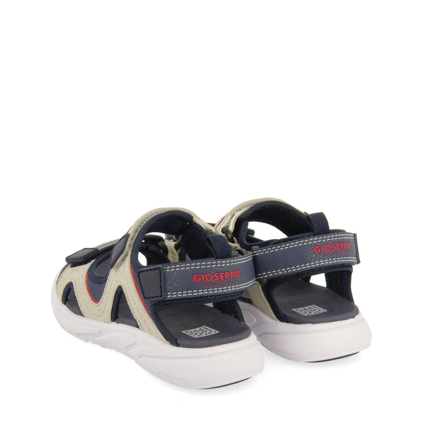 SPORTS FLIP-FLOPS NAVY BLUE WITH COLOR ACCENTS FOR BOYS AND GIRLS ANTILLO