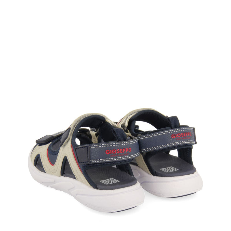 SPORTS FLIP-FLOPS NAVY BLUE WITH COLOR ACCENTS FOR BOYS AND GIRLS ANTILLO