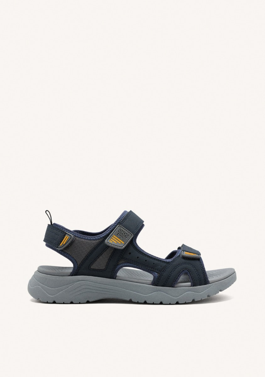 SANDALI GRIGI CON ACCENTI DI COLORE PER UOMO METKOVIC